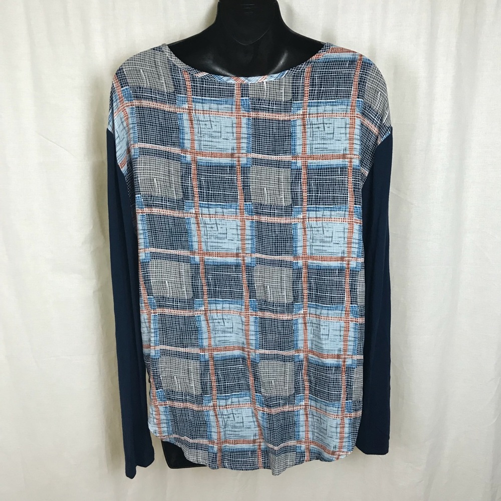 Anthropologie Hem & Thread Womens Shirt SMall - Picture 2 of 8